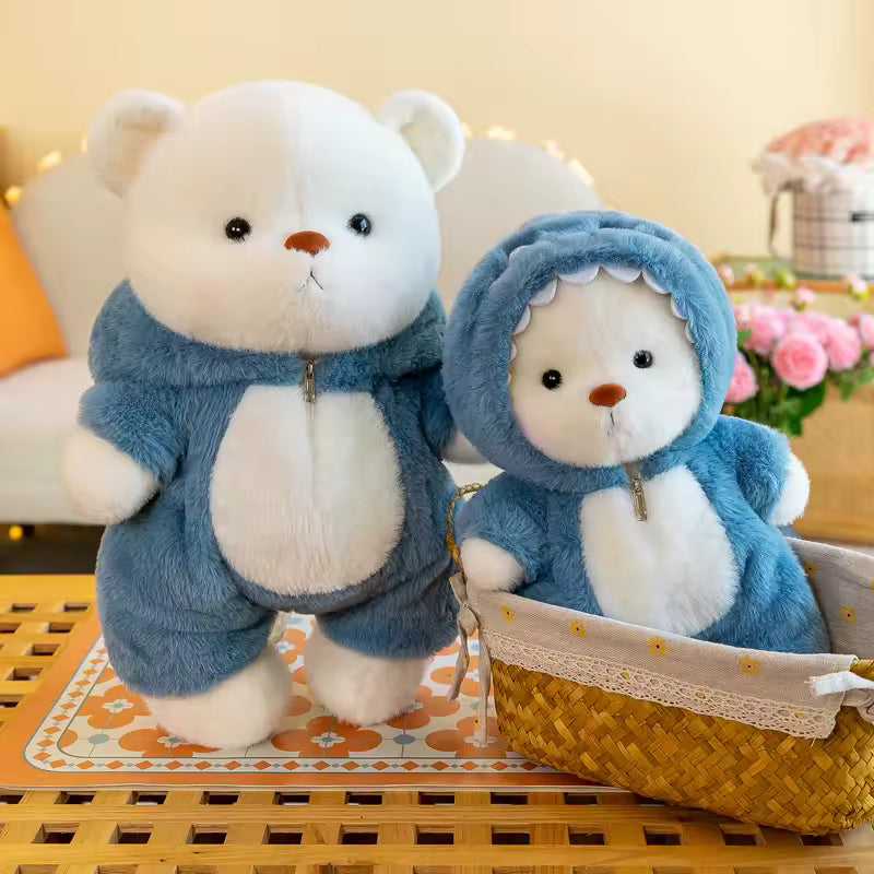 Puffu™ Oso Tiburón Azul |Hecho a mano
